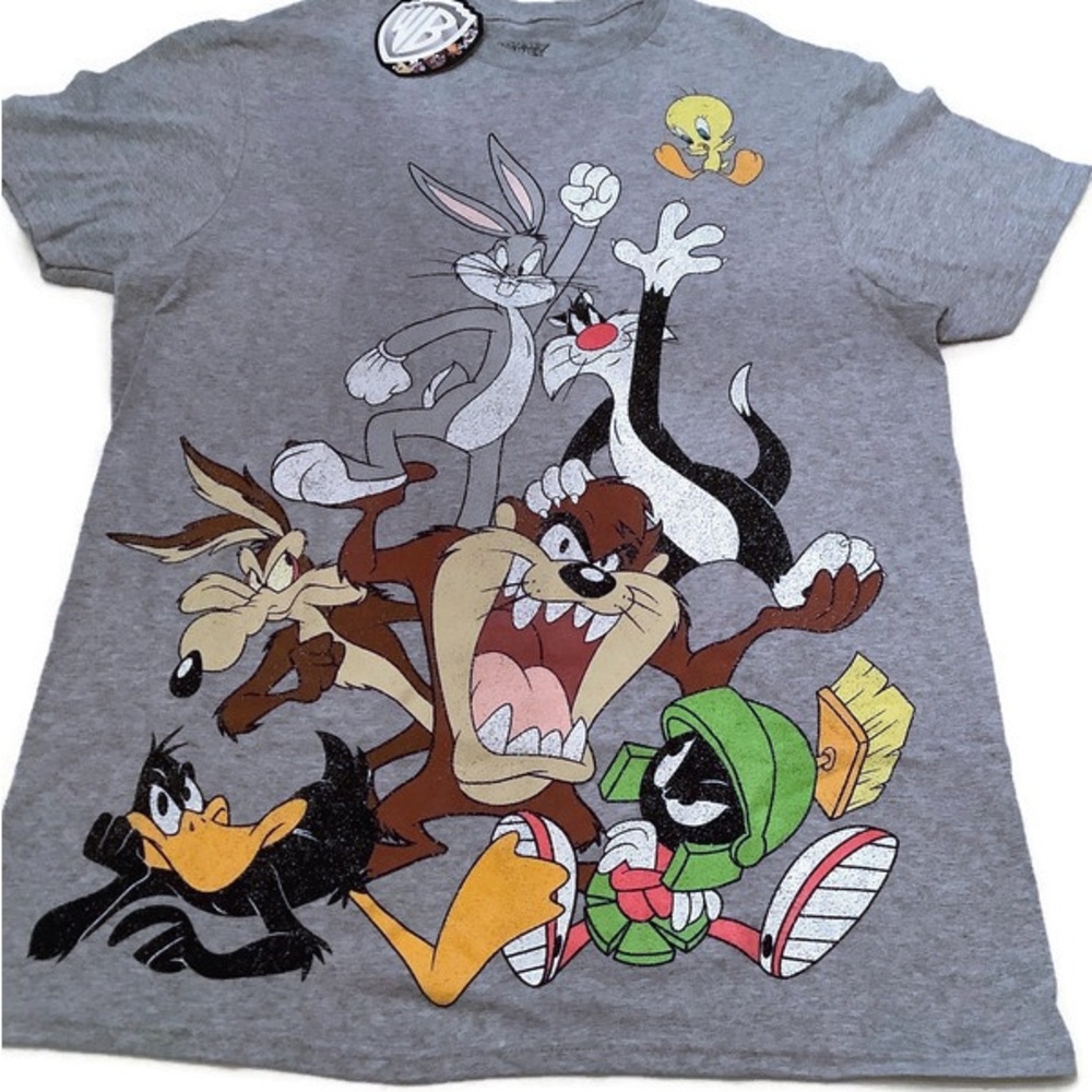 Vintage Warner Bros. Looney Tunes Bugs Taz Graphic T-Shirt Unisex Men’s M